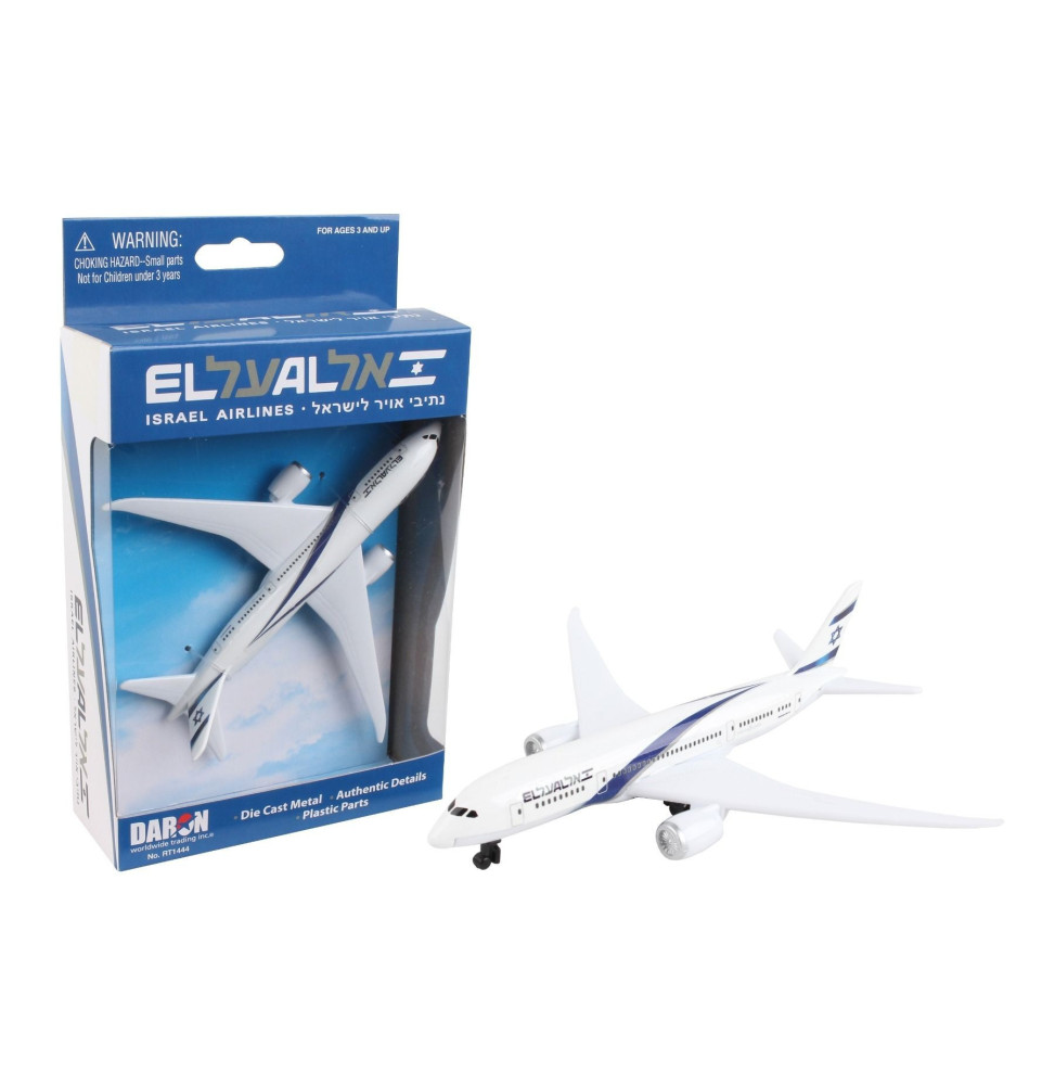 EL AL Israel airlines B787 Single Plane