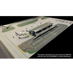 2 Pieces Airport Mat Set 1:400 (New Version)