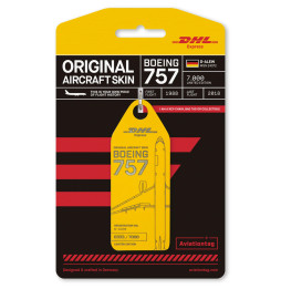 Aviationtag DHL Boeing 757 D-ALEW