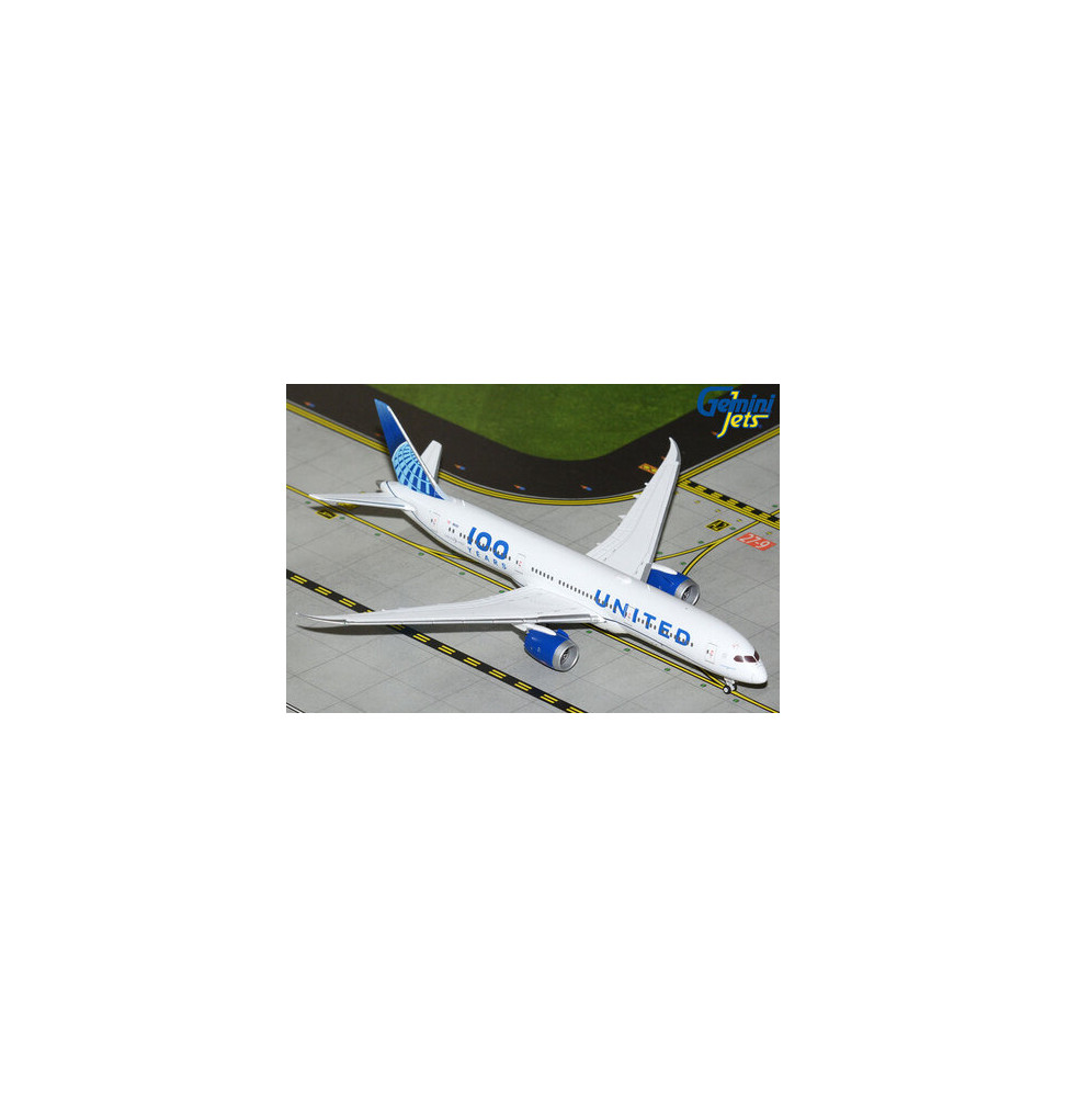 United Airlines Boeing 787-9 1:400 ~ 100 Years